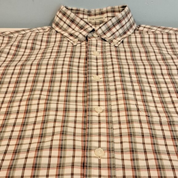 J. Crew Men's Small Slim Untucked Long Sleeve Button Down Shirt Style #AT942 - Picture 6 of 14